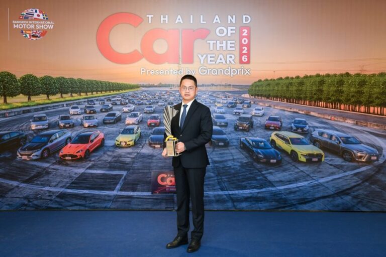 JAECOO 5 EV รับรางวัล BEST SUBCOMPACT SUV EV จากเวที CAR OF THE YEAR 2026 สะท้อนความมุ่งมั่นส่งมอบความคุ้มค่าให้กับลูกค้าชาวไทย