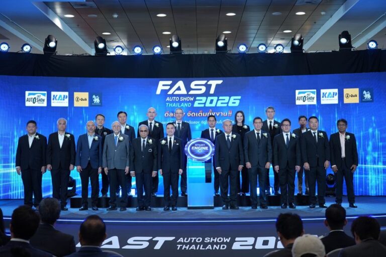 โตโยต้า ร่วมงาน FAST AUTO SHOW THAILAND 2026 นำเสนอยนตรกรรมยอดนิยมหลากหลายรุ่น พิเศษสุด! “ดีล FAST ขับสบายมั่นใจยาวๆ”
