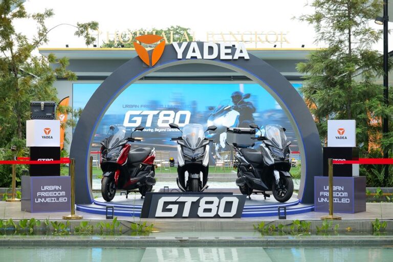 ยาเดีย เปิดตัวยานยนต์ไฟฟ้ารุ่น GT80 และ GT80-P มาพร้อมรูปลักษณ์สปอร์ต พรีเมียม ฟังก์ชันครบ ตอบโจทย์การขับขี่และการใช้ชีวิตทุกไลฟ์สไตล์ ด้วยราคาที่เข้าถึงง่าย จดทะเบียนได้
