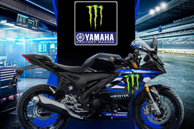 NEW YAMAHA R15M ลายพิเศษ Monster Black รถสปอร์ตระดับพรีเมียมในราคา 138,700 บาท จำนวนจำกัดเพียง 100 คัน